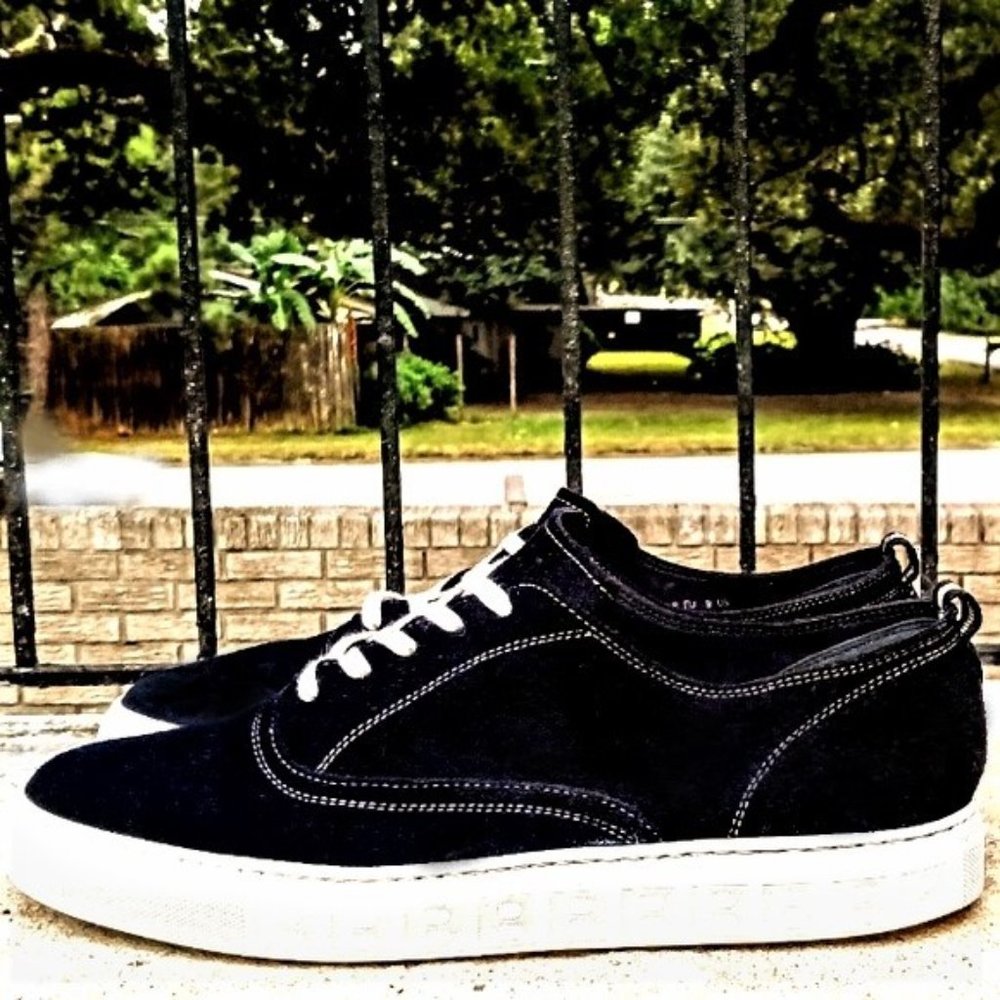 BALLY Suede low top casual sneakers